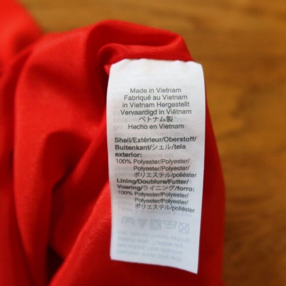 J.Crew Red Bow Neck Dress 4 holiday formal event party chic classic aline knee - Picture 4 of 12